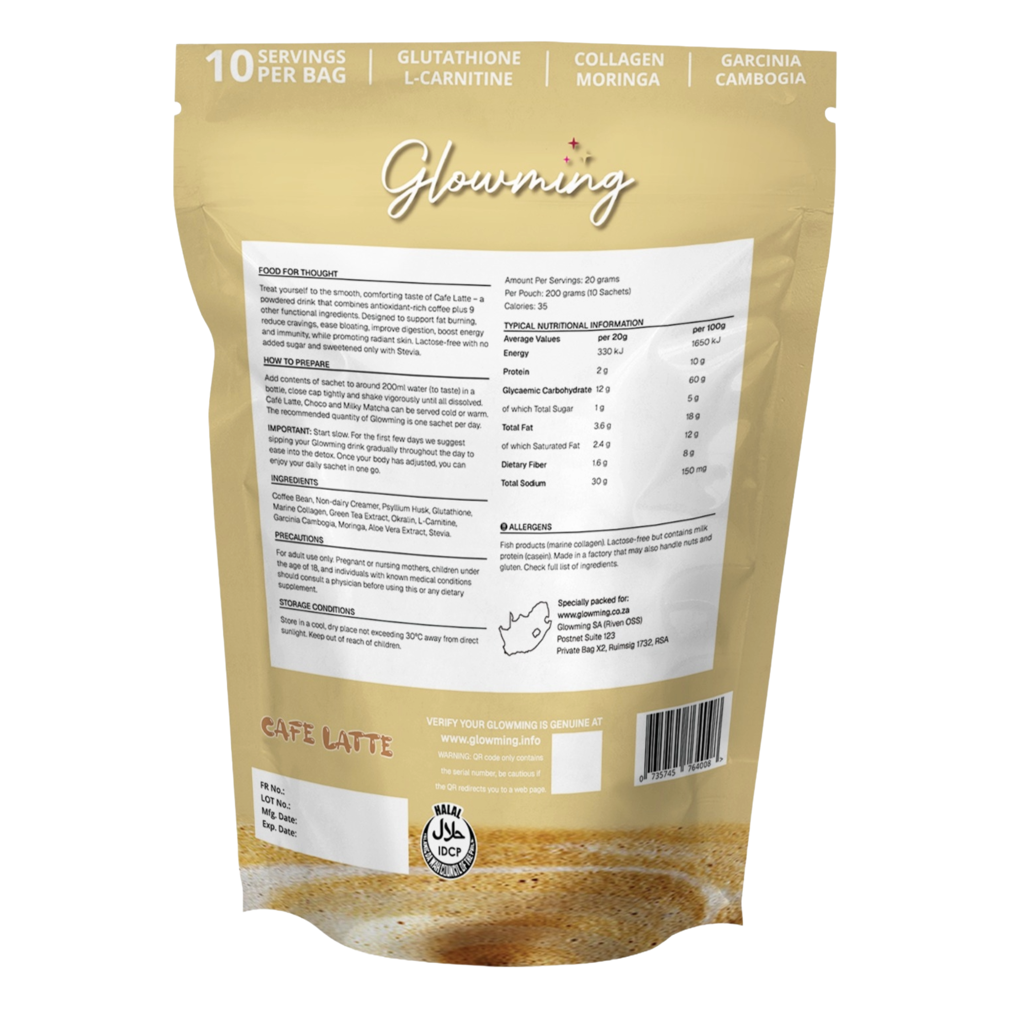 Cafe Latte 200g 2