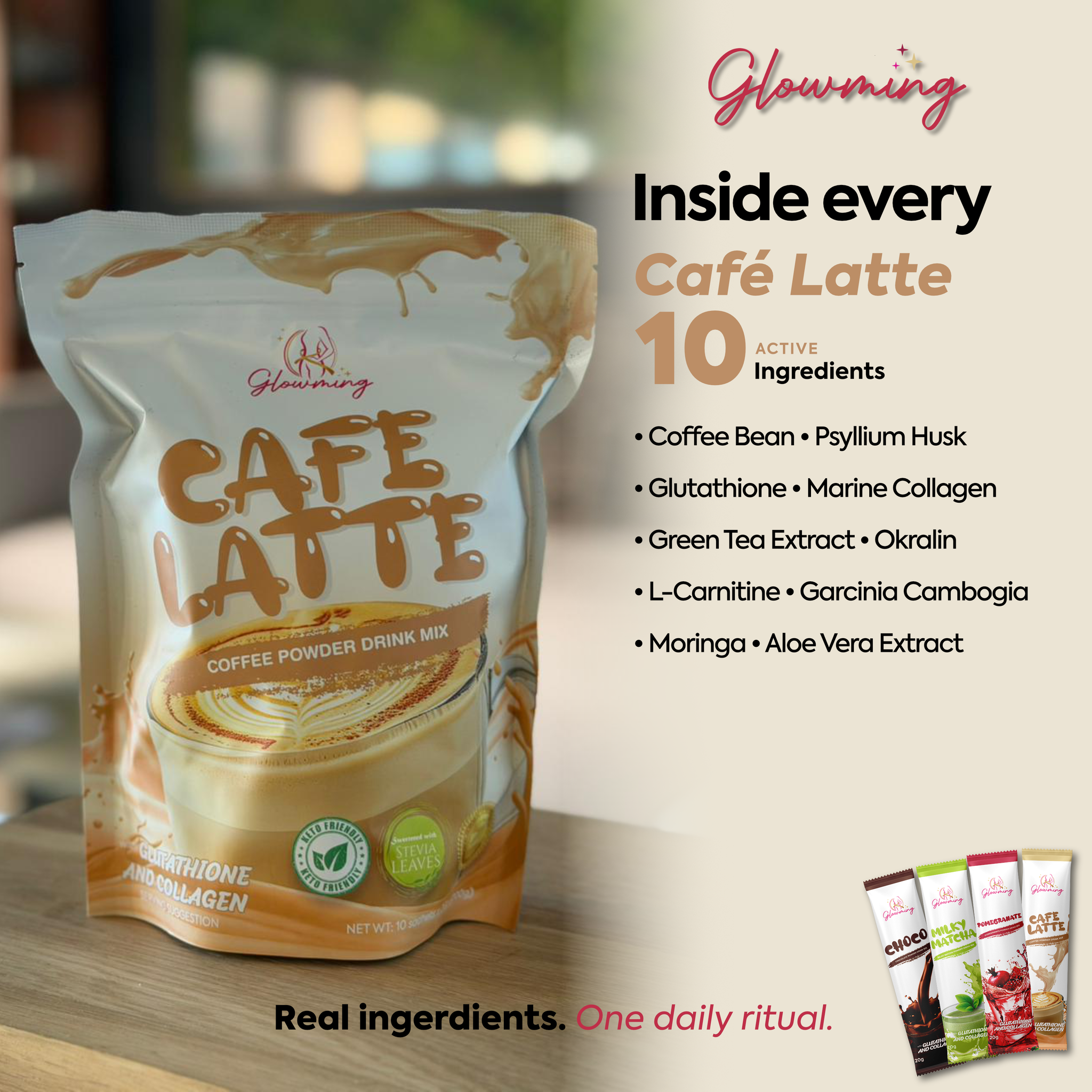 Cafe Latte 200g 3