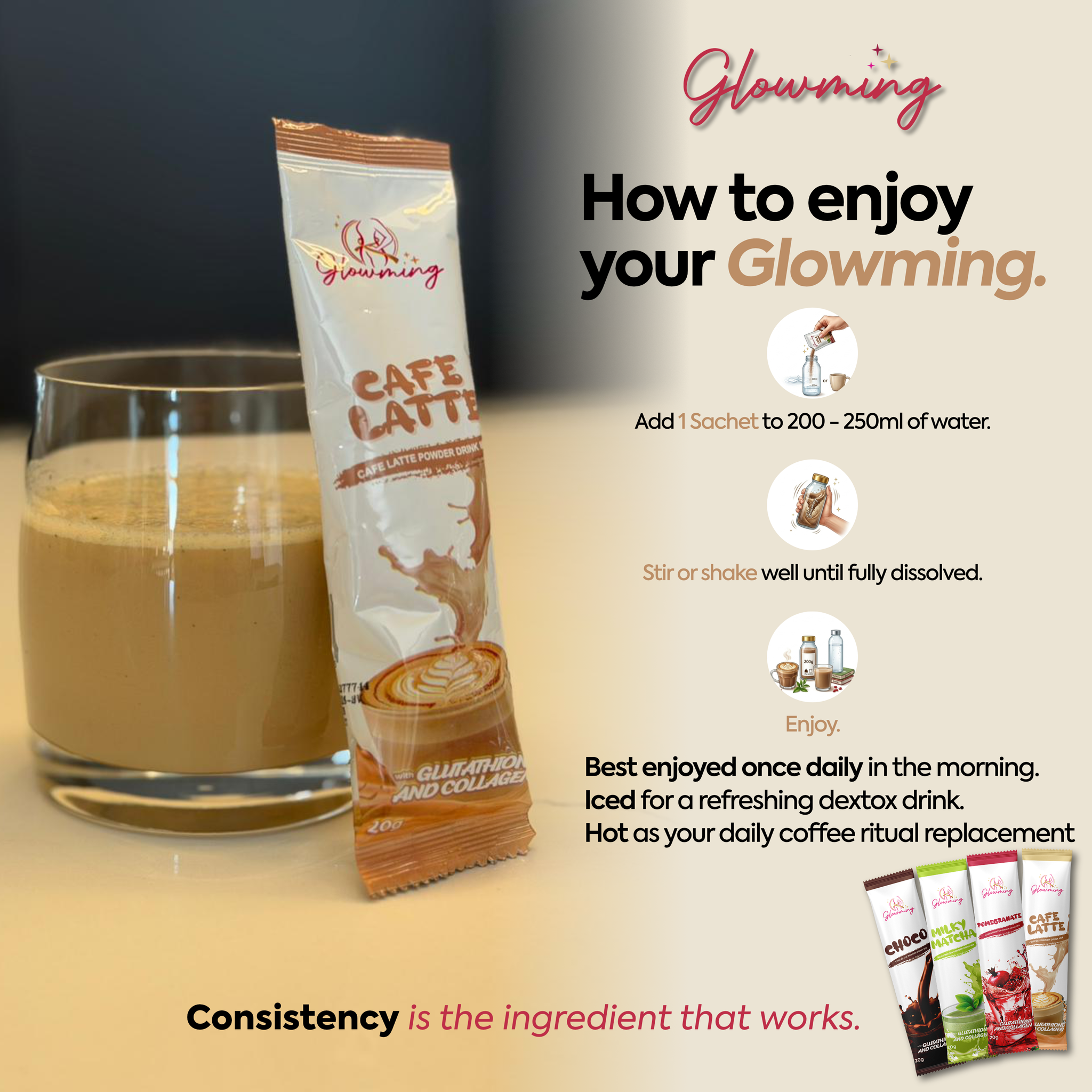 Cafe Latte 200g 5