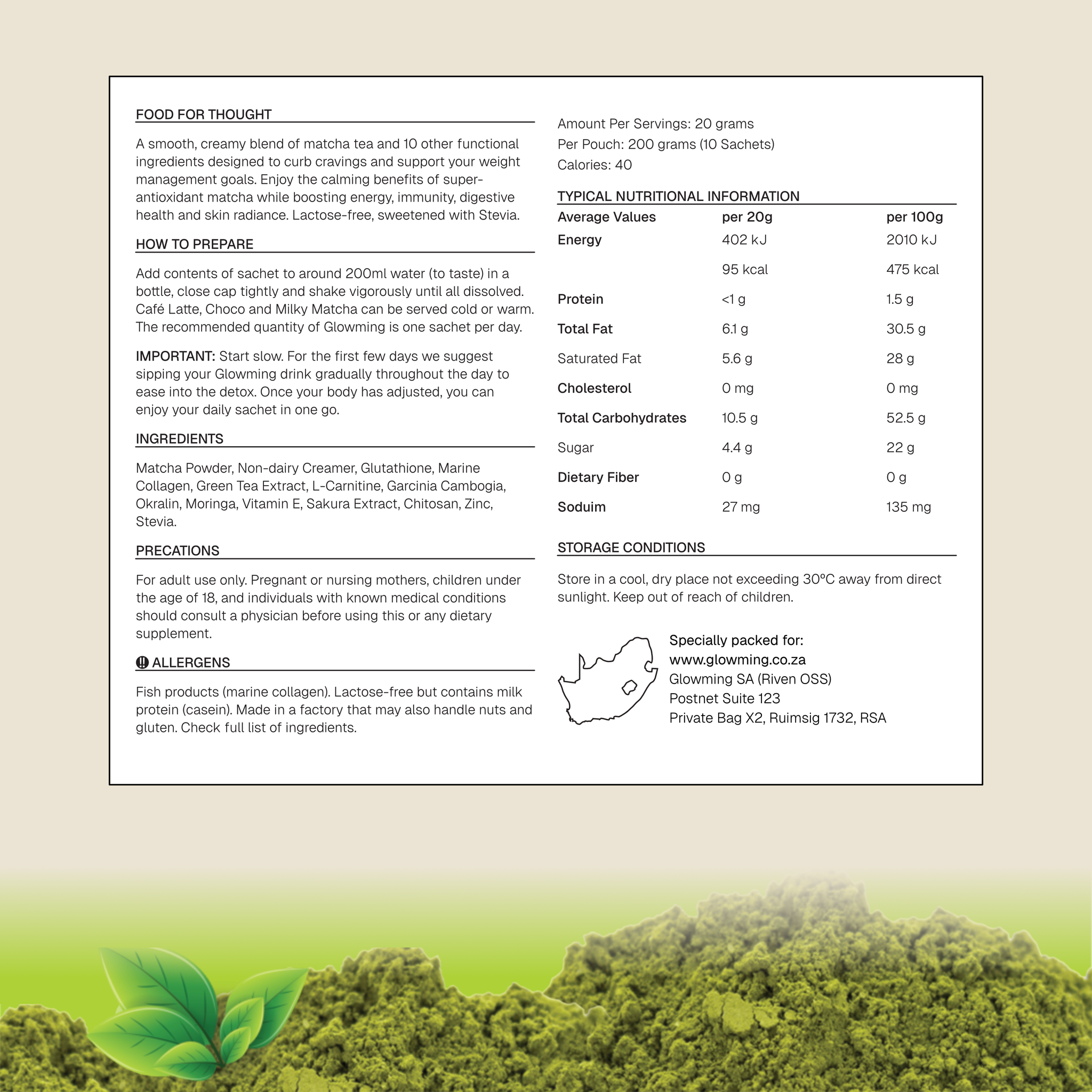 Milky Matcha 200g 7