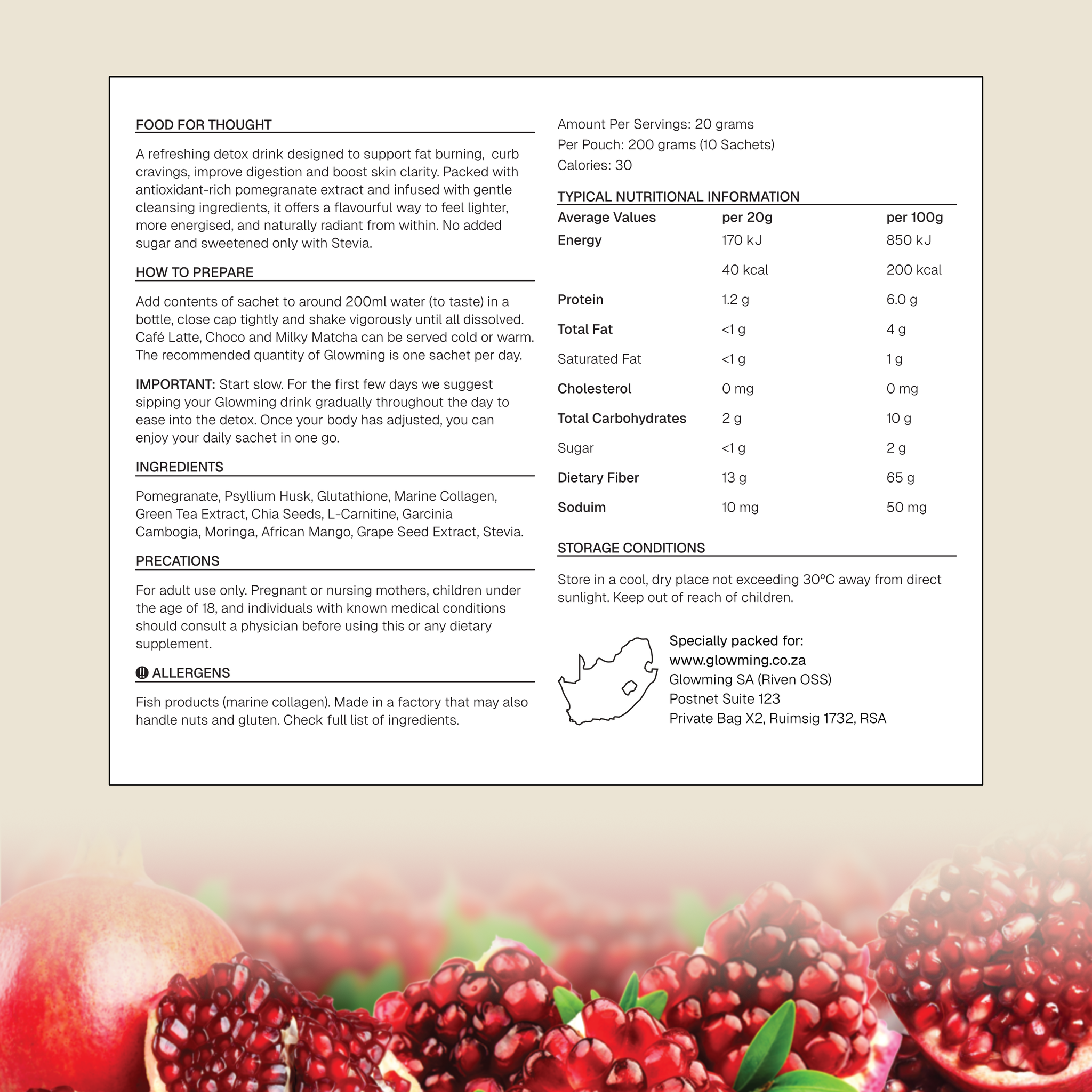 Pomegranate 200g 7